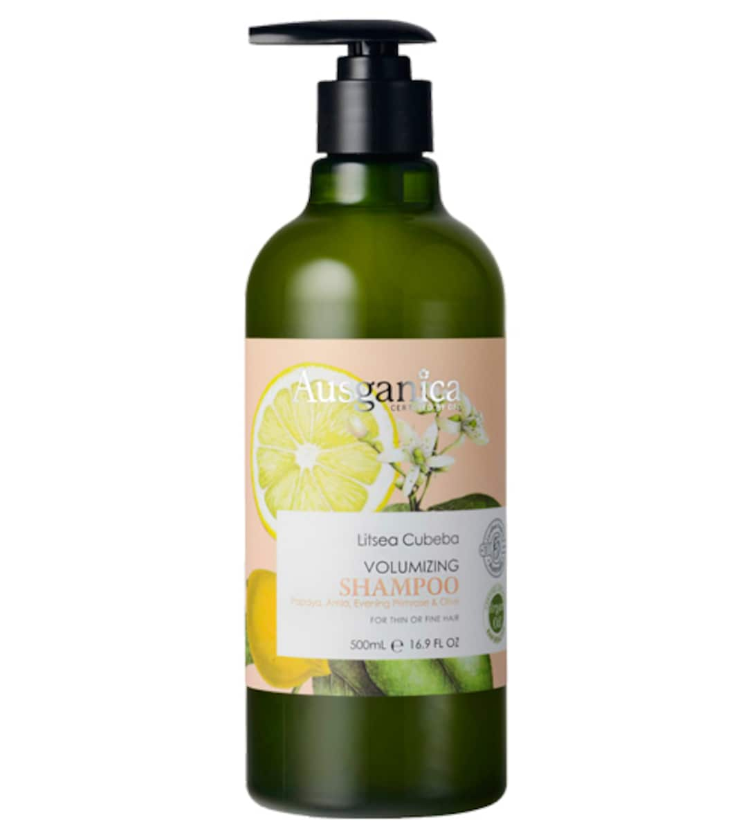 Ausganica Litsea Cubeba Volumising Shampoo 500ml