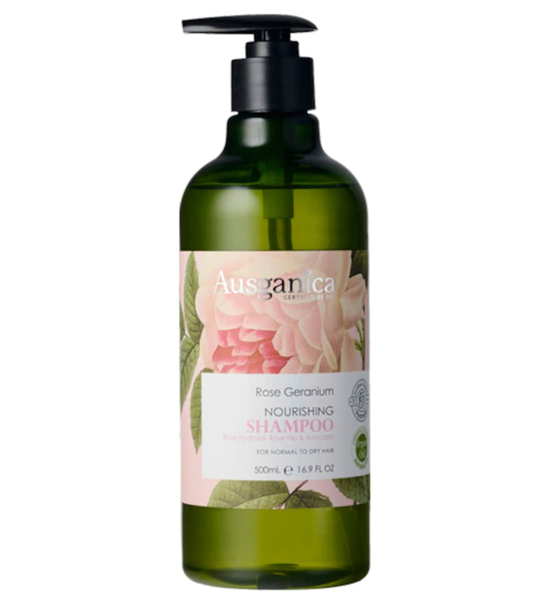 Ausganica Rose Geranium Nourishing Shampoo 500ml