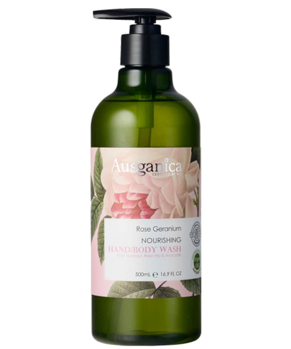 Ausganica Rose Geranium Nourishing Hand/Body Wash 500ml