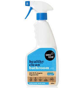 Simply Clean Healthy Clean Bathroom Spray Fragance Free 500ml