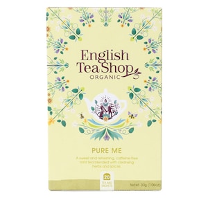 English Tea Shop Organic Wellness Tea Pure Me 20 Tea Bags