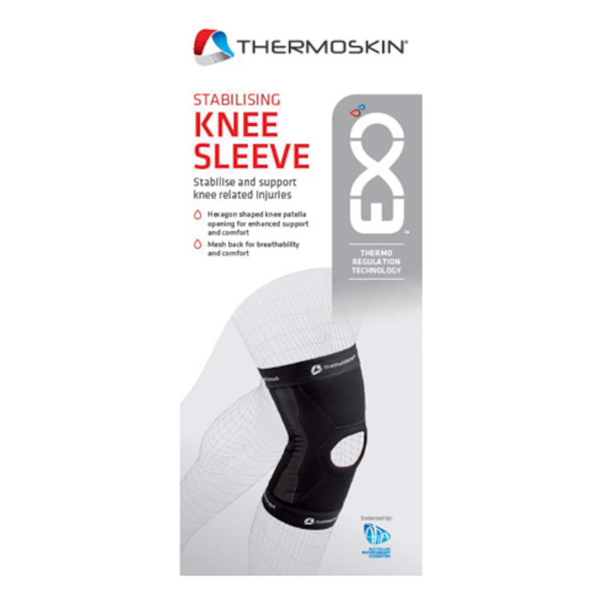 Thermoskin Exo Stabilising Knee Sleeve L