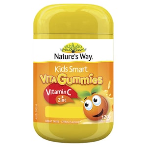 Natures Way Kids Smart Vita Gummies Vitamin C & Zinc 120 Pack