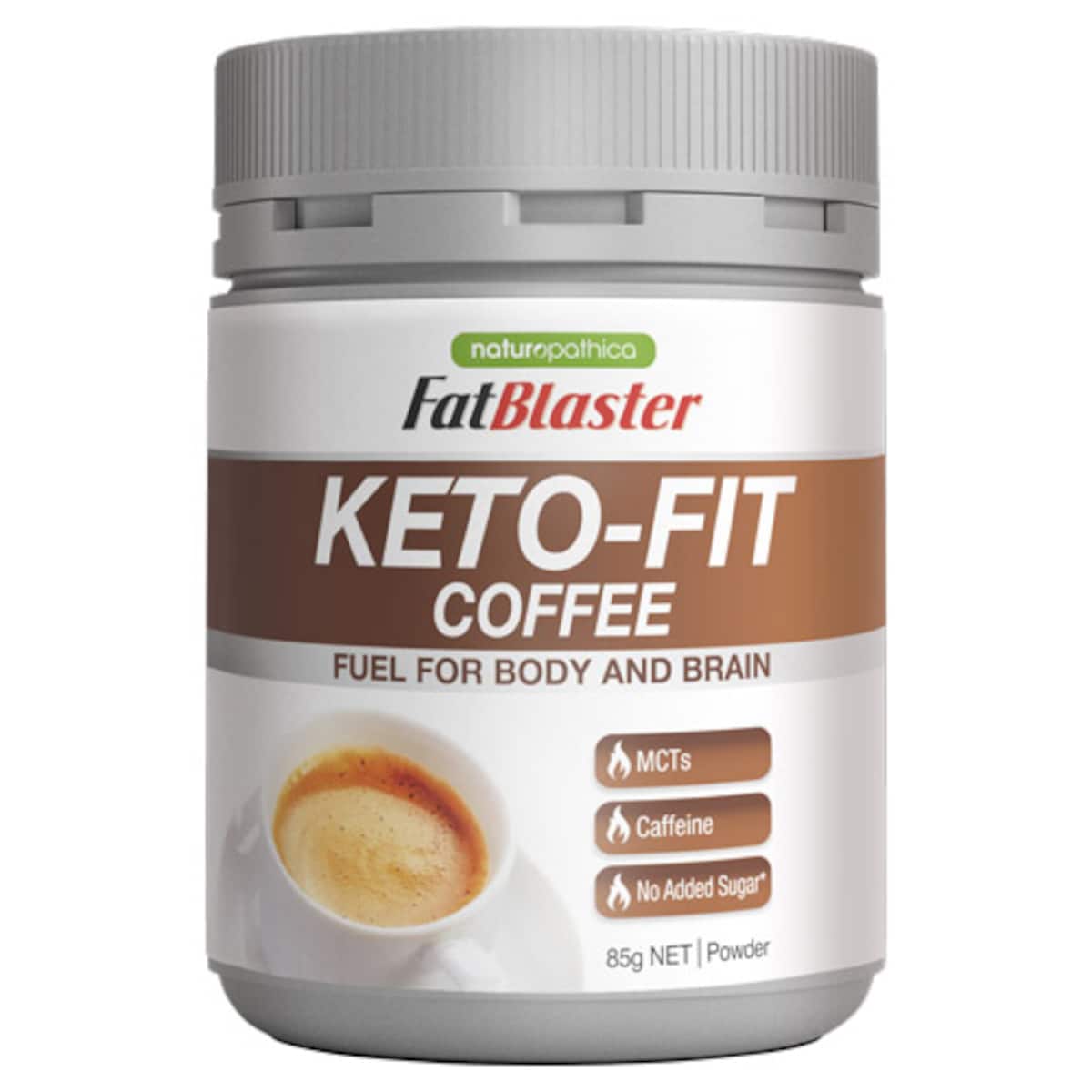 Naturopathica FatBlaster Keto Fit Coffee Powder 85g Australia