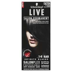 Schwarzkopf Live Salon Permanent 1-0 Black