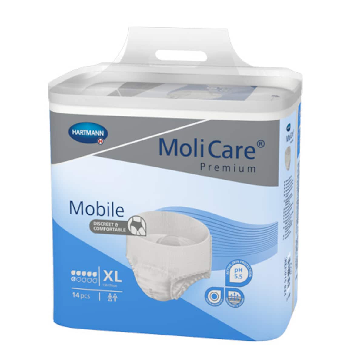 Molicare Premium Mobile 6 Drop Extra Large 14 Pack
