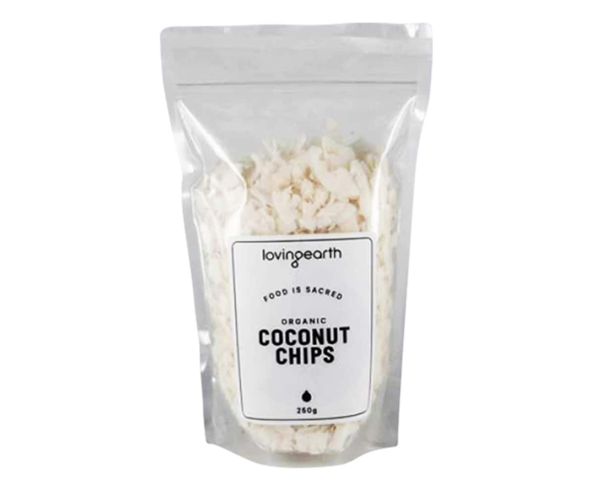Lovingearth Organic Coconut Chips 250g