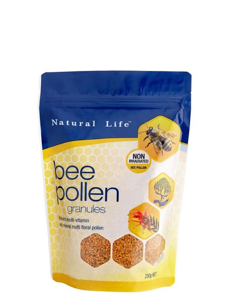 Natural Life Bee Pollen Granules Non Irradiated 250g