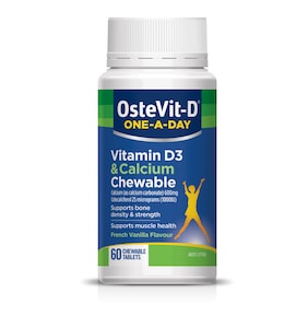 OsteVit-D One-a-Day Vitamin D3 & Calcium 60 Chewable Tablets