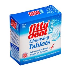 Fittydent Super Denture Cleansing 32 Tablets