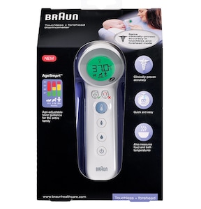 Braun Touchless + Forehead Thermometer BNT4