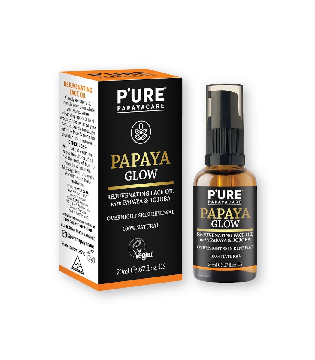 P'URE Papayacare Papaya Glow Rejuvinating Face Oil 20ml