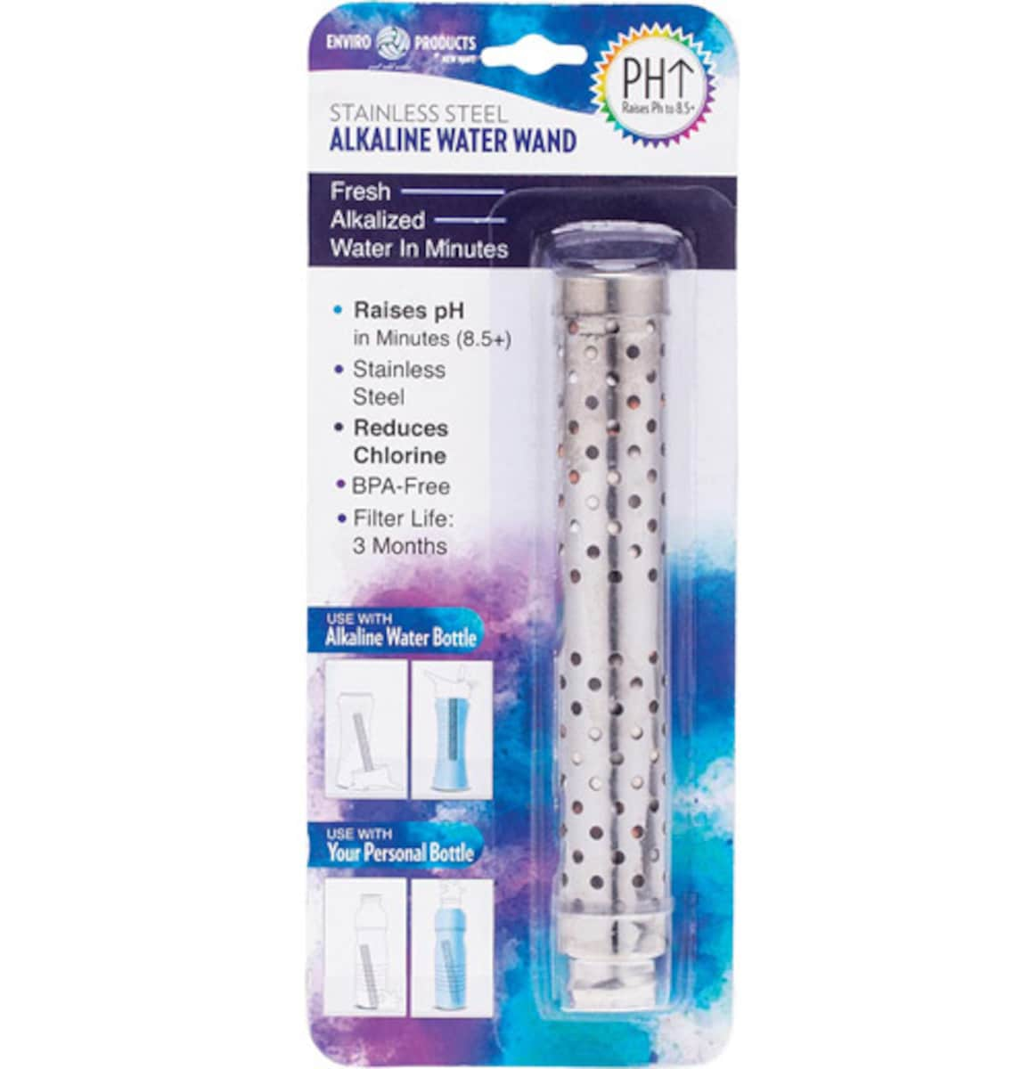 Enviro Products Replacement Alkaline Water Wand Stainless Steel