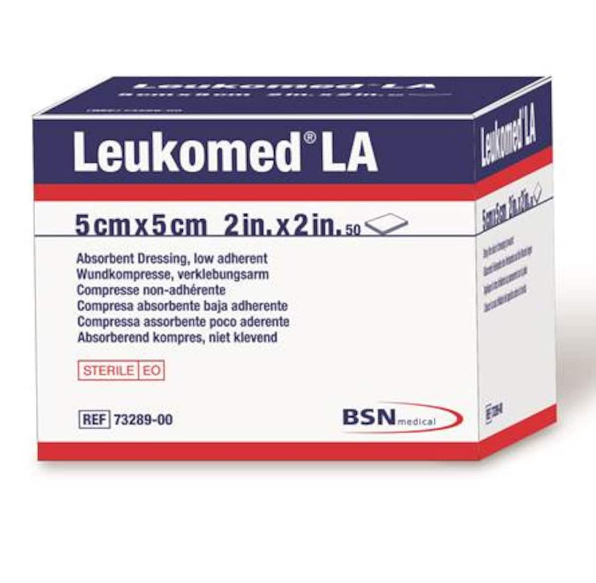 Leukomed LA Low Adherent Absorbent Dressing 5cm x 5cm (1 dressing only)