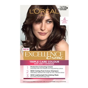 L'Oreal Excellence Creme 4 Dark Brown Hair Colour