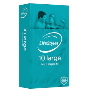 LifeStyles Large Condoms 10 Pack