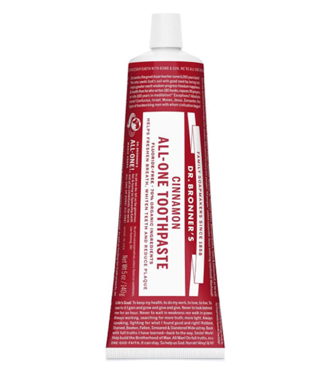 Dr Bronner's Cinnamon All-One Toothpaste 140g