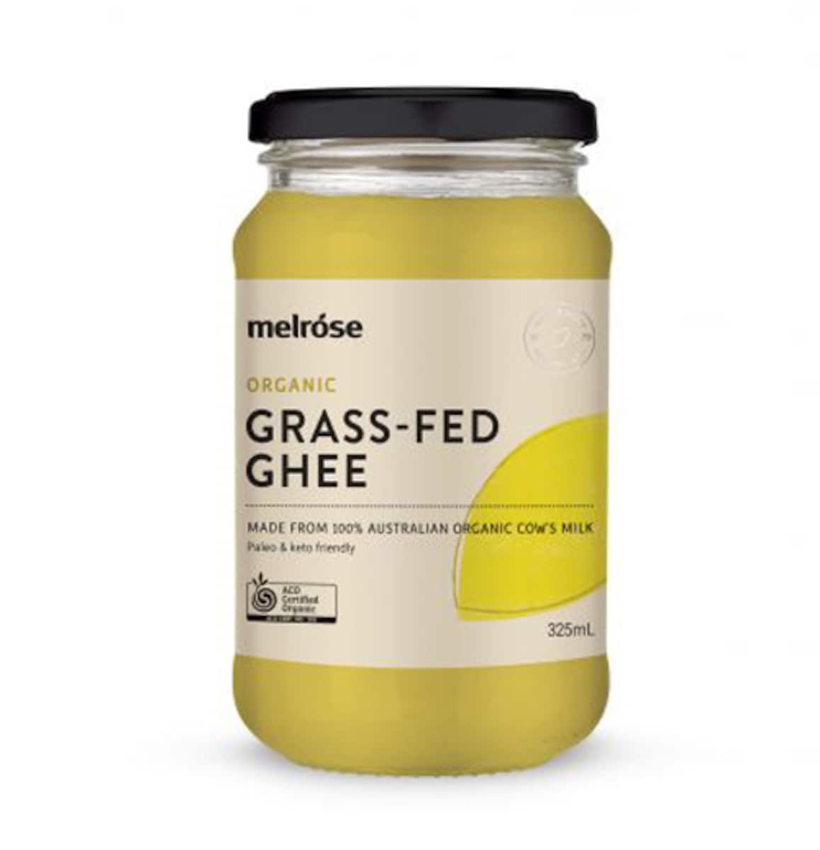 Melrose Organic Grass Fed Ghee 325ml