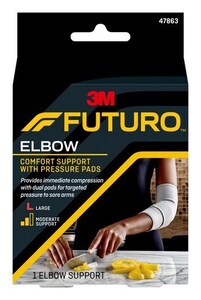 Futuro Comfort Elbow Support with Pressure Pads Large