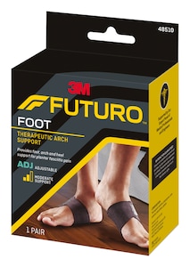 Futuro Foot Therapeutic Arch Support Adjustable 1 Pair