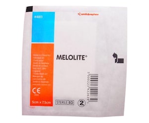 Melolite Low Adherent Pad 7.5cm x 5cm Single by Smith & Nephew