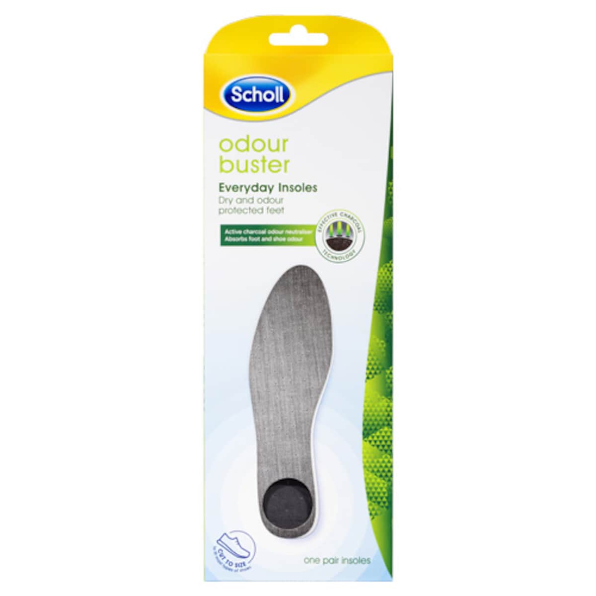 Scholl Odour Buster Everyday Insoles 1 Pair