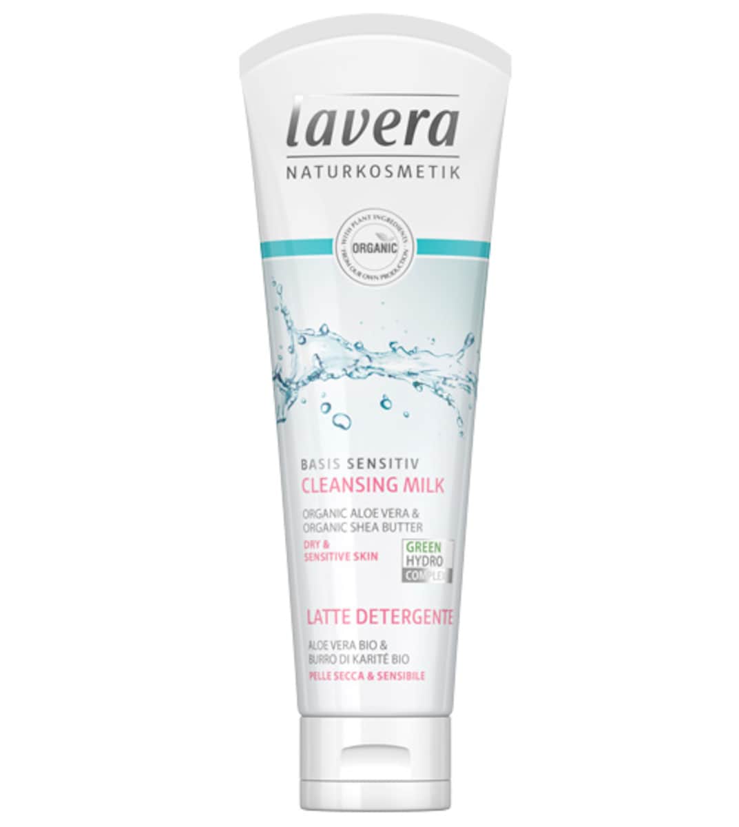Lavera Basis Sensitiv Cleansing Milk 2in1 125ml