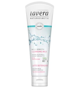 Lavera Basis Sensitiv Cleansing Milk 2in1 125ml