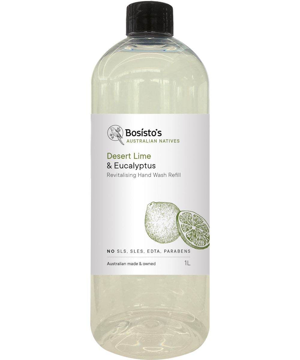 Bosistos Desert Lime & Eucalyptus Hand Wash Refill 1 Litre