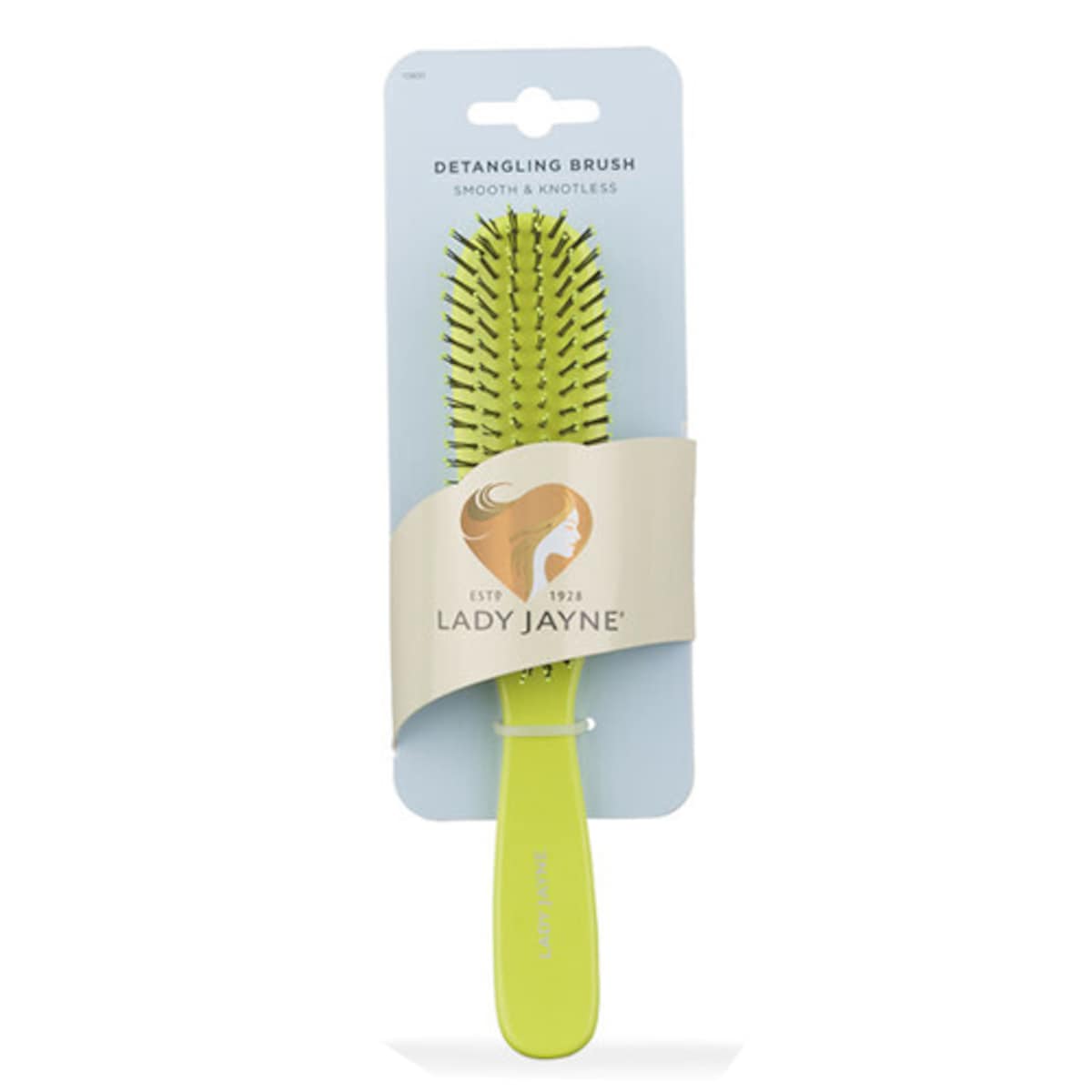 Lady Jayne Smooth & Knotless Detangling Brush Large (Colours selected at random)