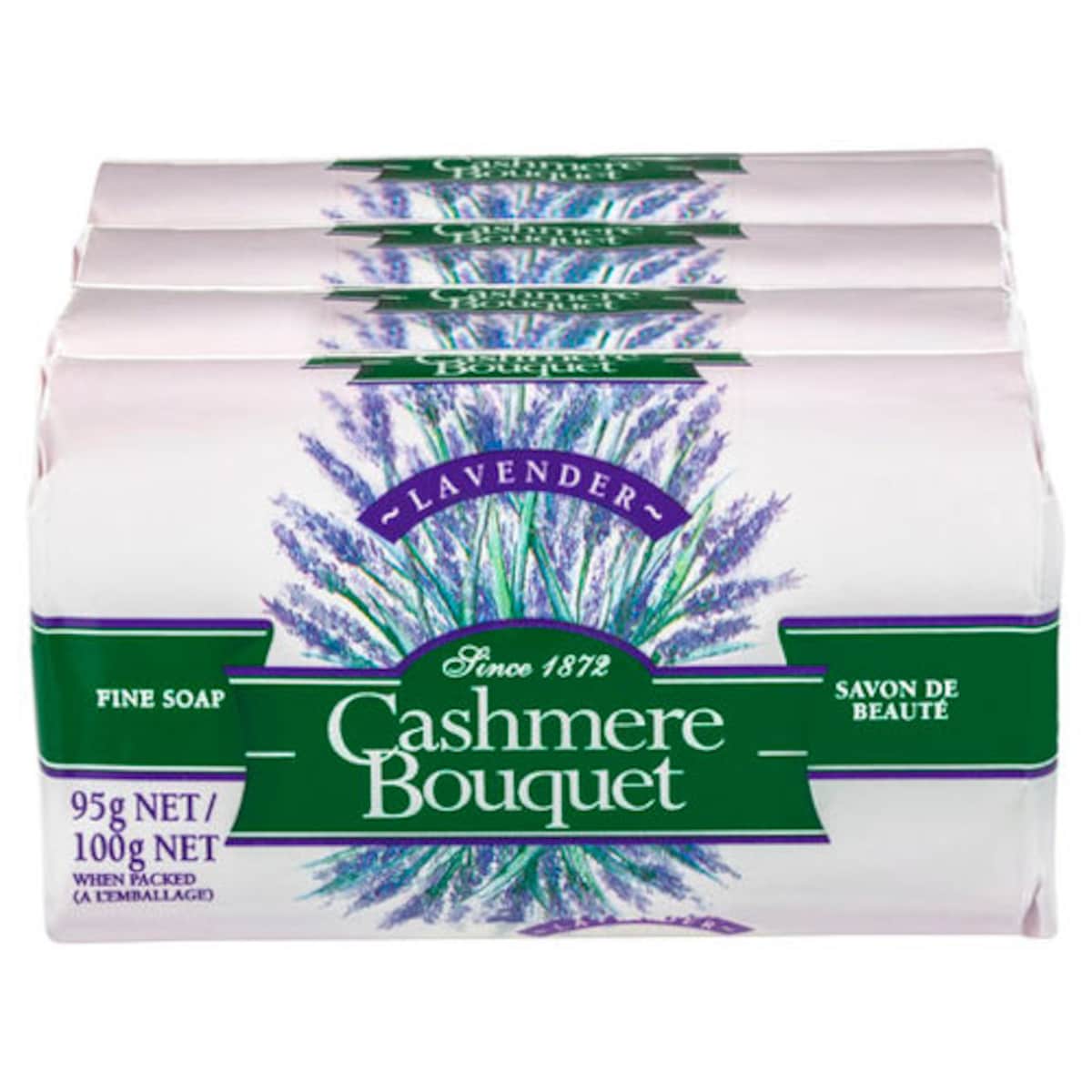 Cashmere Bouquet Soap Lavender 4 Pack