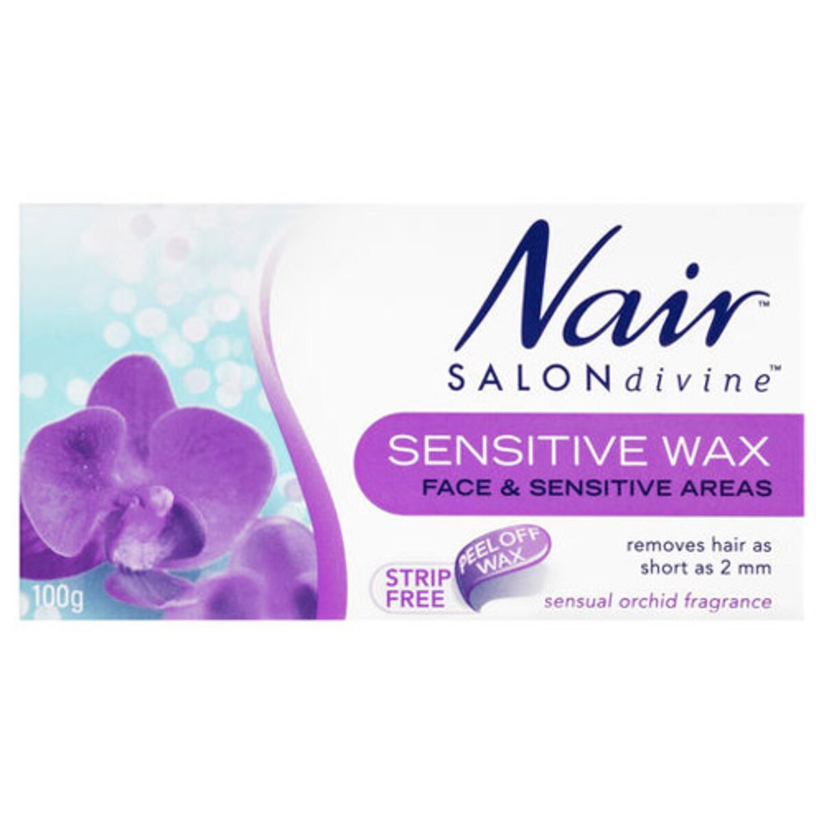 Nair Salon Divine Sensitive Strip Free Wax 100g