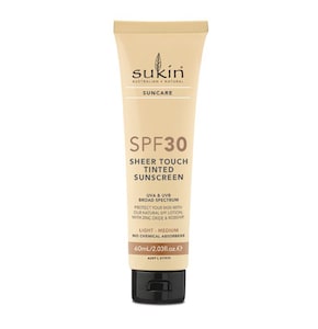 Sukin Sheer Touch Tinted Sunscreen Light/Medium SPF30 60ml