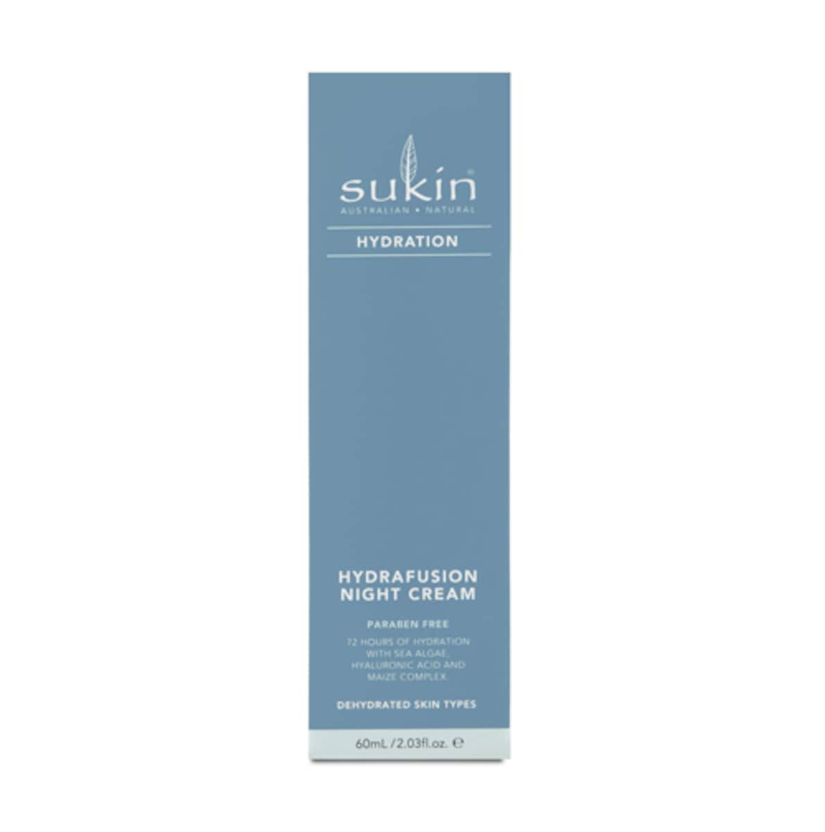 Sukin Hydration Hydrafusion Night Cream 60ml