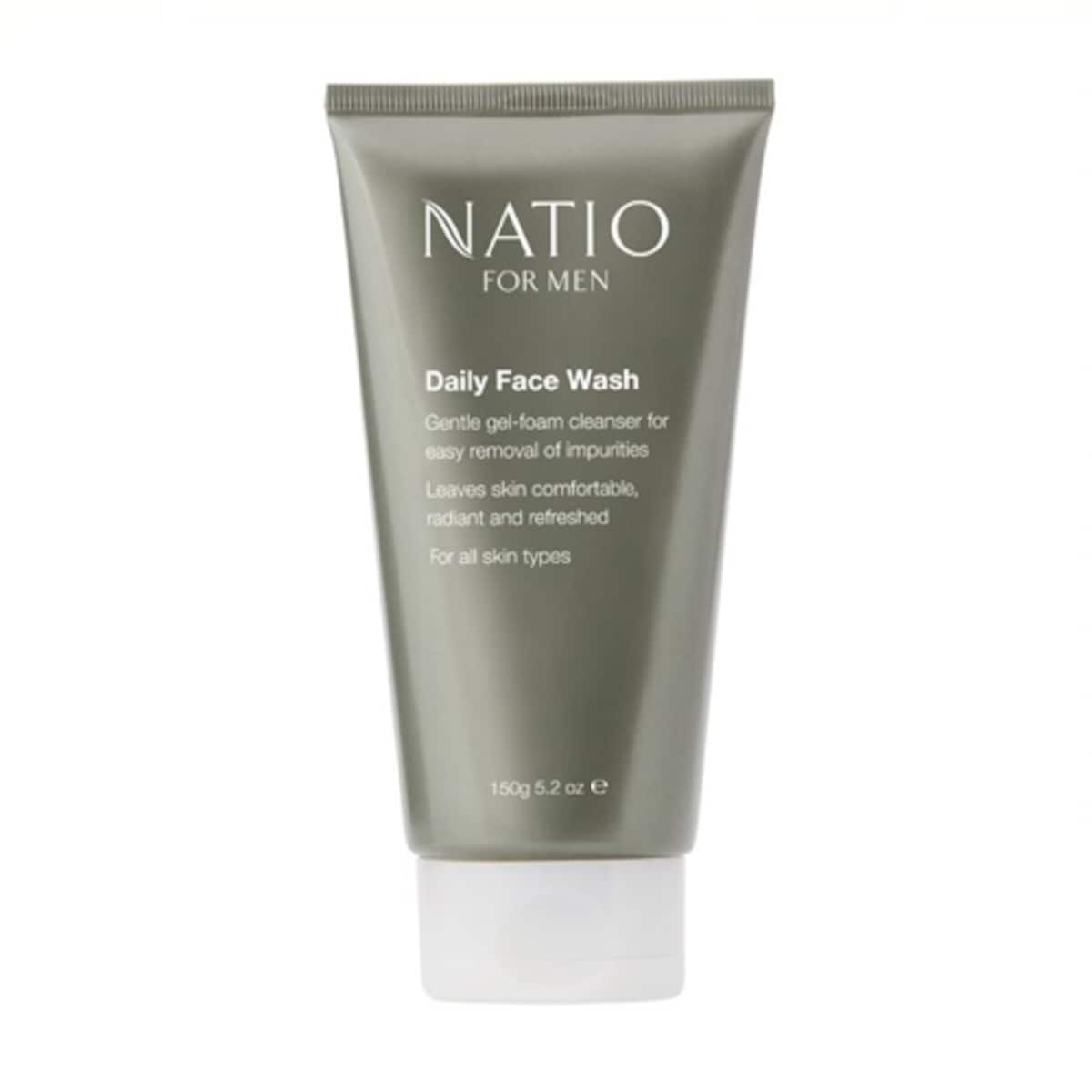 Natio for Men Daily Face Wash 150g