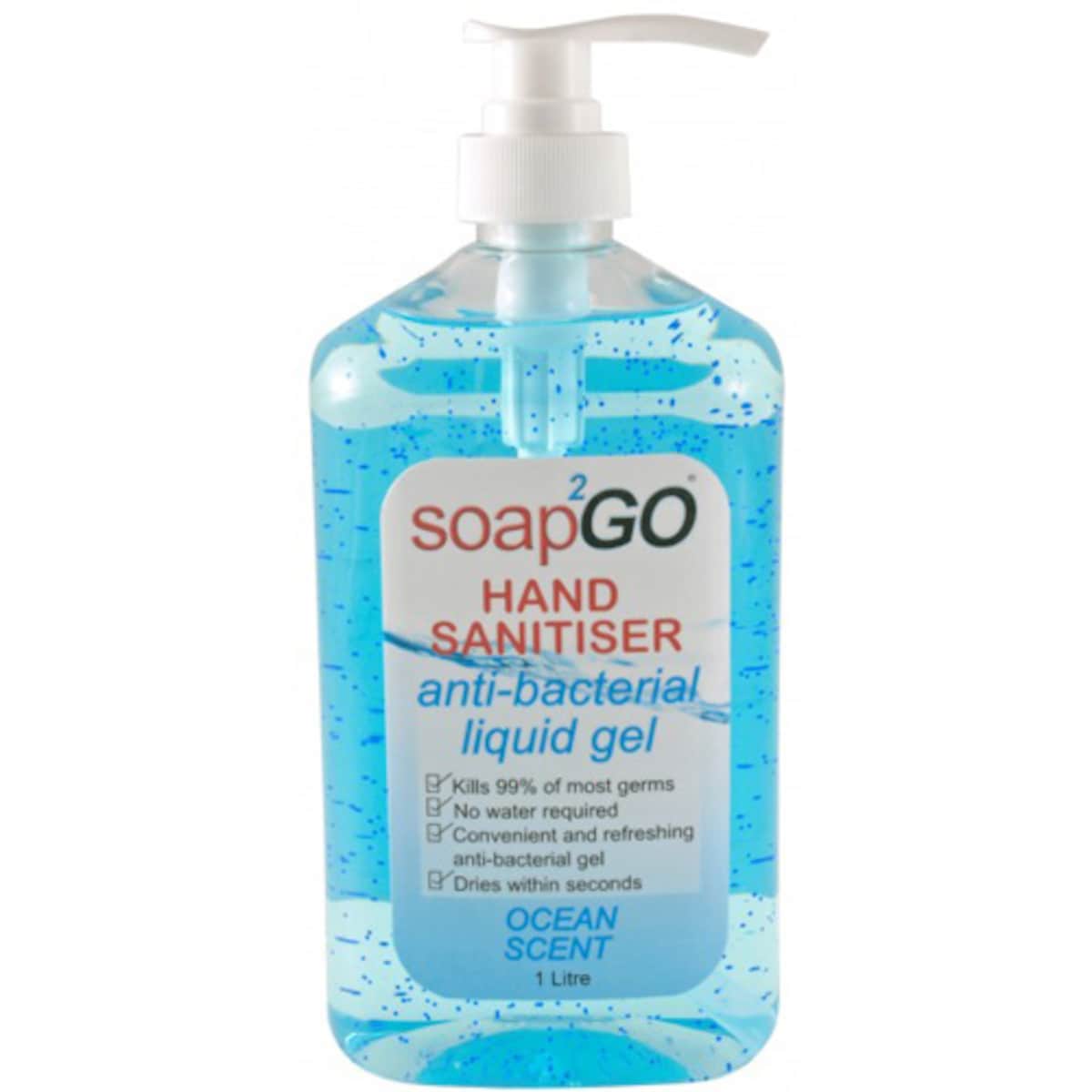 Soap2Go Anti-Bacterial Hand Sanitiser 1 Litre