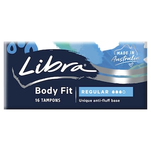 Libra Body Fit Tampons Regular 16 Pack