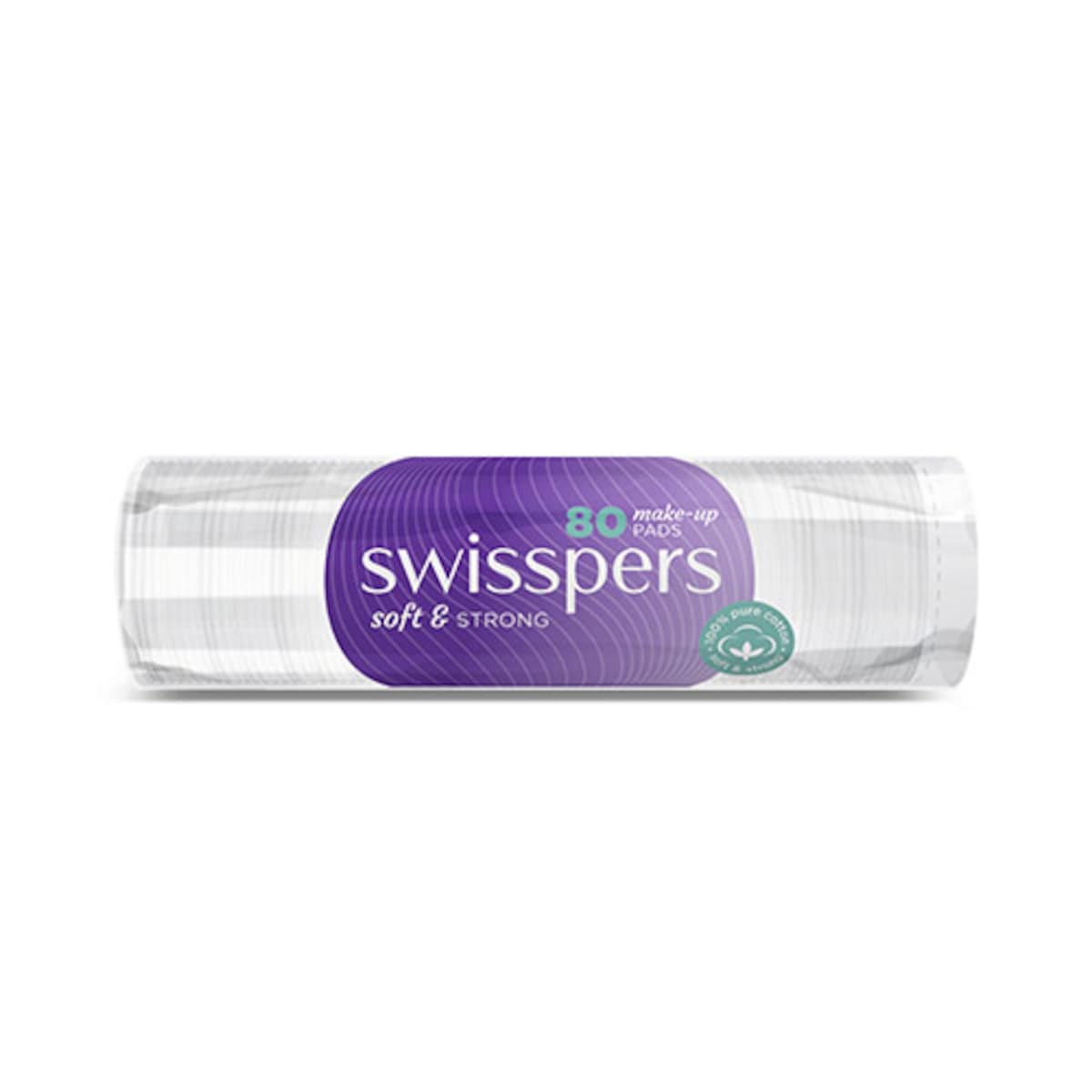 Swisspers 100% Cotton Rounds - 80 Ea 