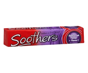 Nestle Soothers Blackcurrant Stick 10 Lozenges