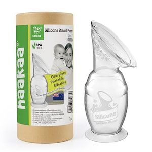 Haakaa Generation 2 Silicone Breast Pump with Suction Base 150ml (Cap Sold Separately)
