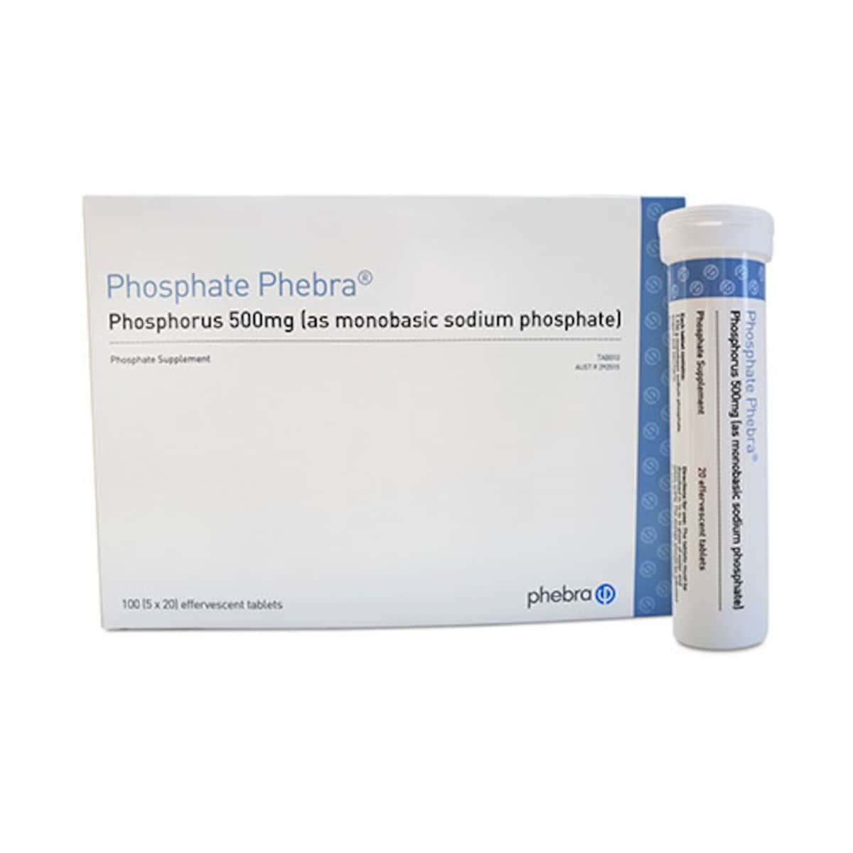 Phosphate Phebra 100 Effervescent Tablets Australia