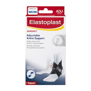 Elastoplast Sport Adjustable Ankle Support One Size 1 Pack