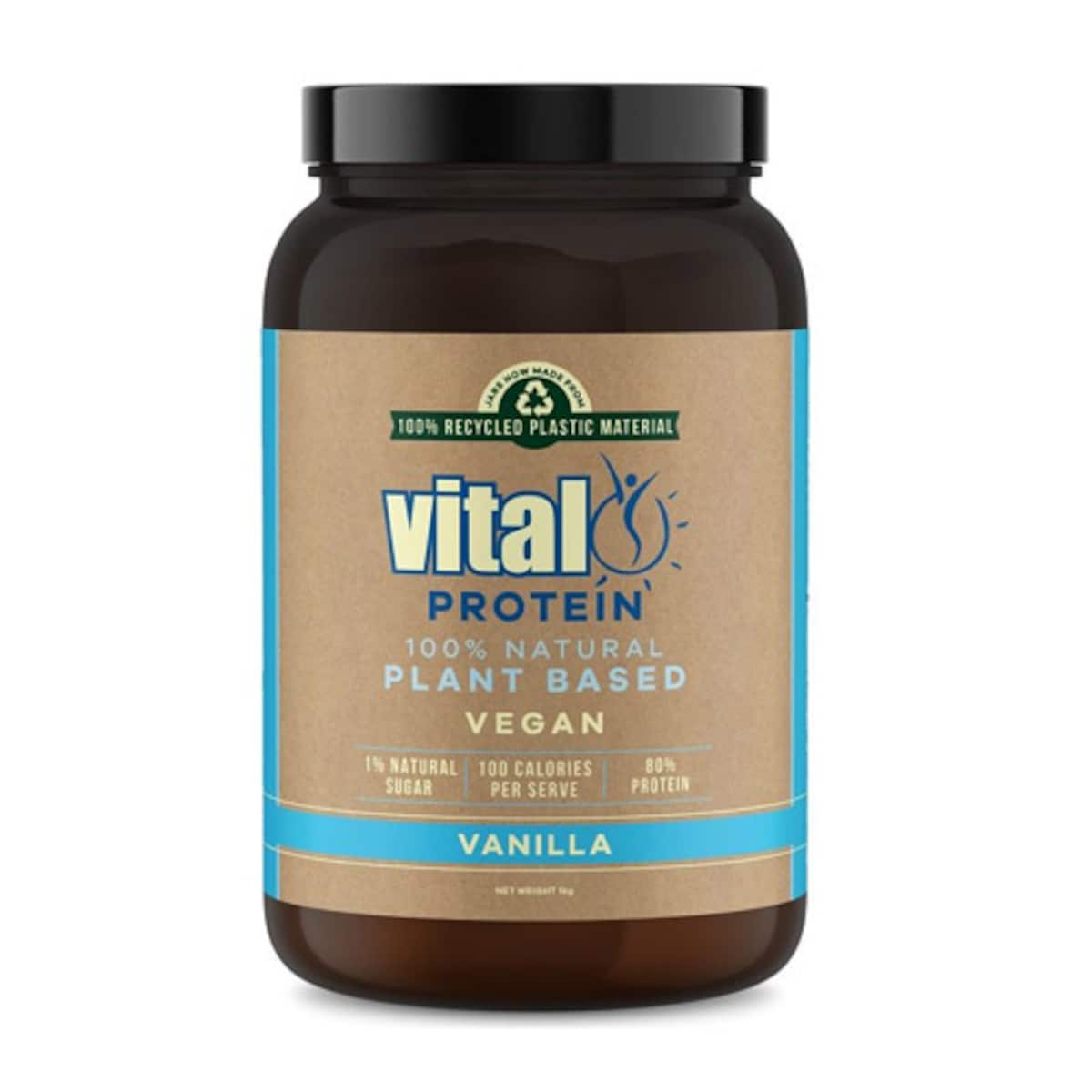 Vital Protein Powder Vegan Vanilla 1kg Australia