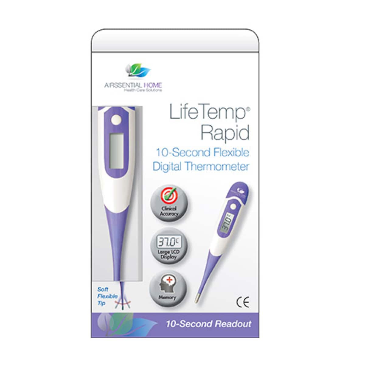 Airssential Life Temp Rapid 10 Second Flexible Thermometer