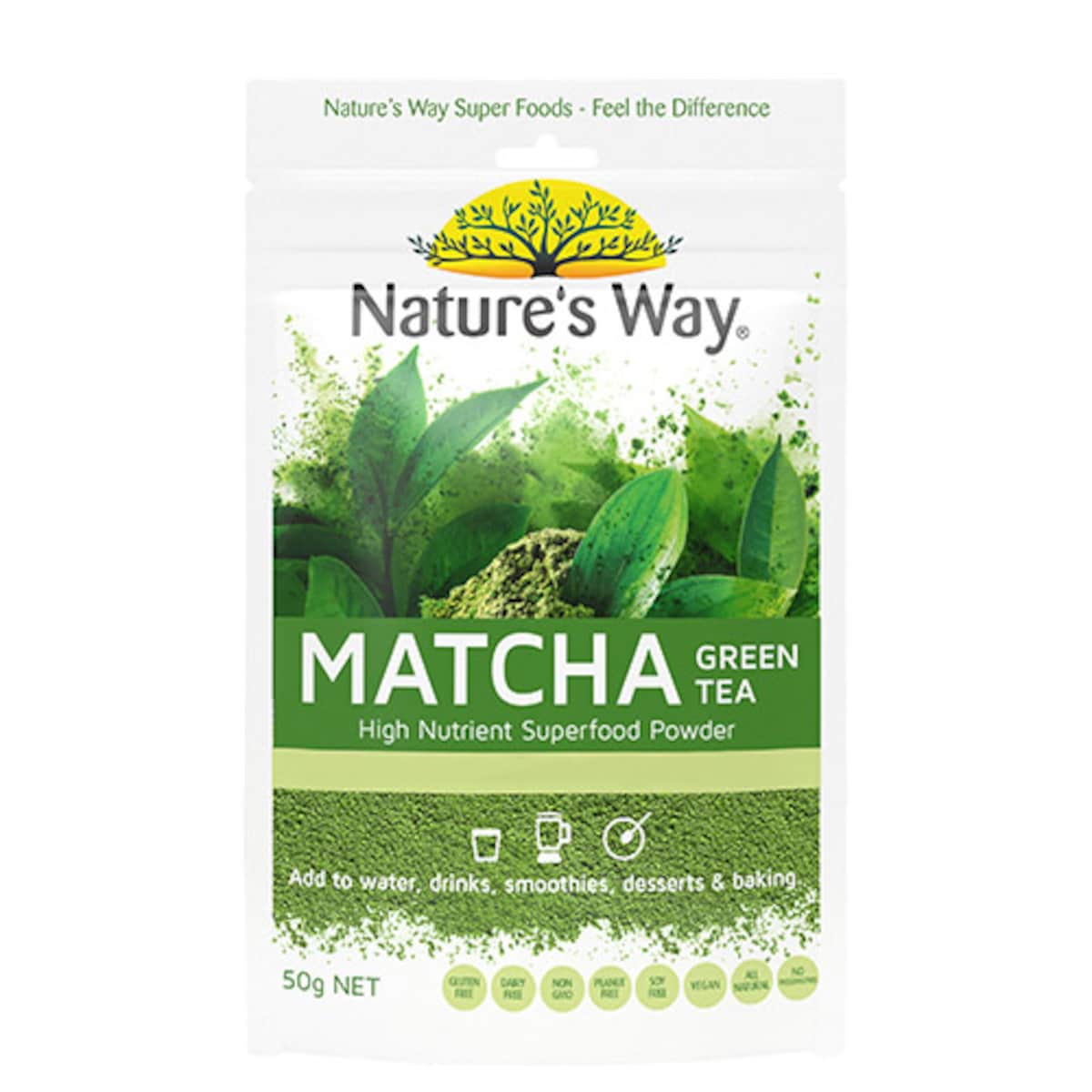 Natures Way Superfood Matcha Green Tea 50g