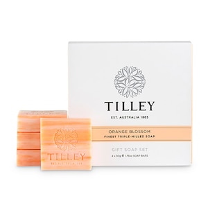 Tilley Guest Soap Orange Blossom Pack 4 x 50g