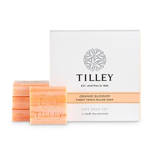 Tilley Guest Soap Orange Blossom Pack 4 x 50g