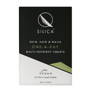 Qsilica One-a-day Skin Hair & Nails 60 Film Coated Tablets