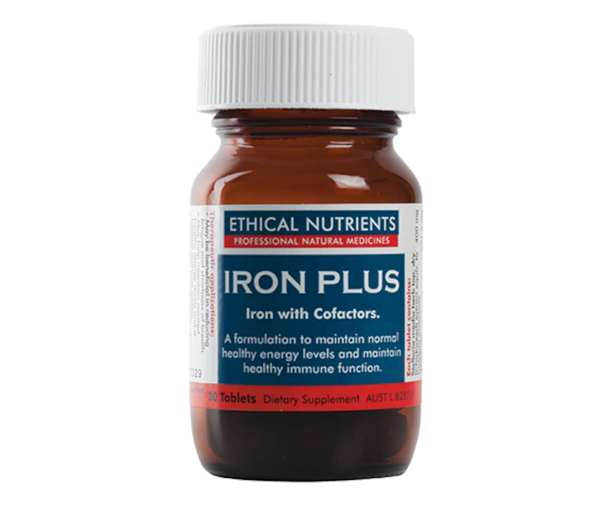 Ethical Nutrients Iron Folic Plus 30 caps