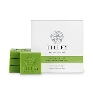 Tilley Guest Soap Coconut & Lime 4 x 50g
